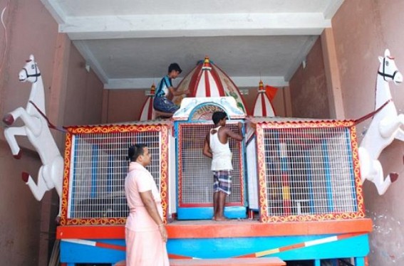 Tripura prepares for Ratha Yatra, to begin from July 18 Tripura prepares for Ratha Yatra, to begin from July 18